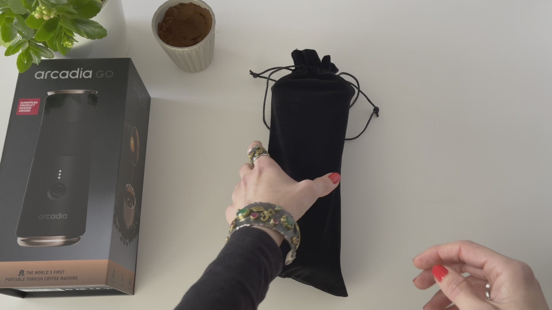 Portable Rechargeable Turkish Coffee Maker